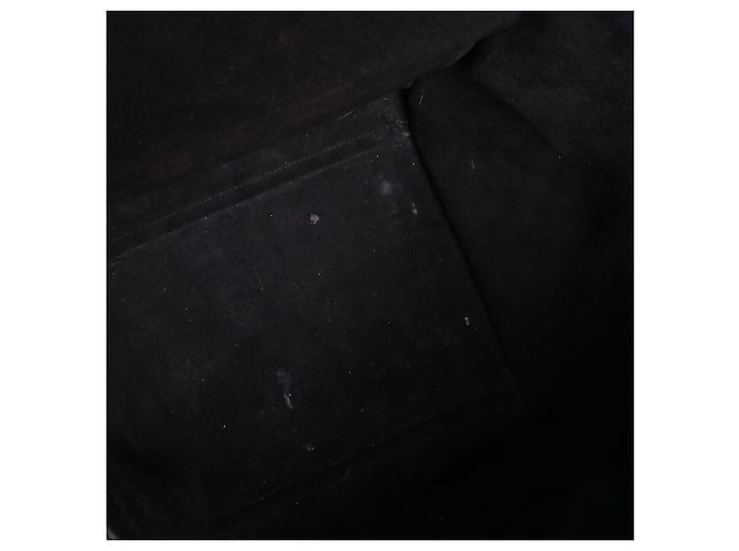 CELINE - Borsa a mano Céline Big Bag in pelle nera grana Nero - vista 7