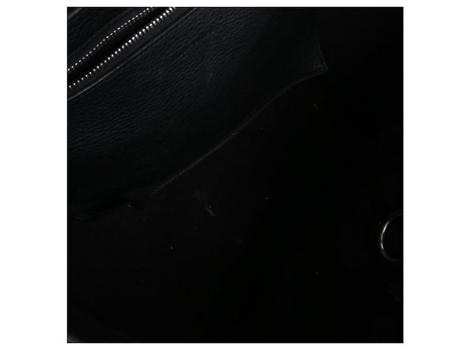 CELINE - Borsa a mano Céline Big Bag in pelle nera grana Nero - vista 8