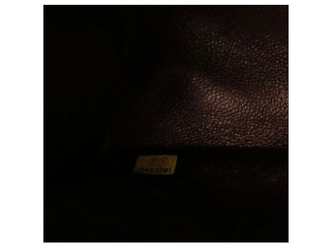 CHANEL - Borsa a spalla piccola Cargo 2.55 in pelle bronzo rugosa - vista 13