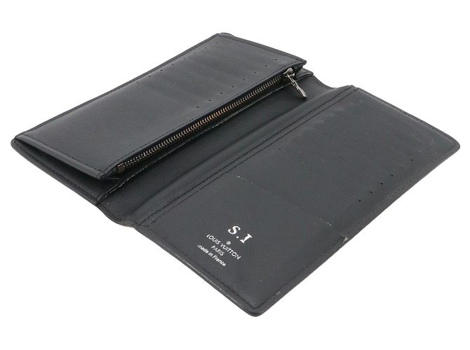 LOUIS VUITTON - Louis Vuitton Brazza wallet in eclipse monogram canvas Black - view 3