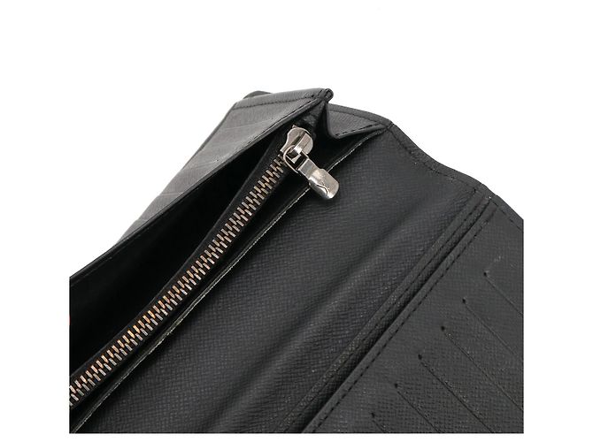 LOUIS VUITTON - Louis Vuitton Brazza wallet in eclipse monogram canvas Black - view 5