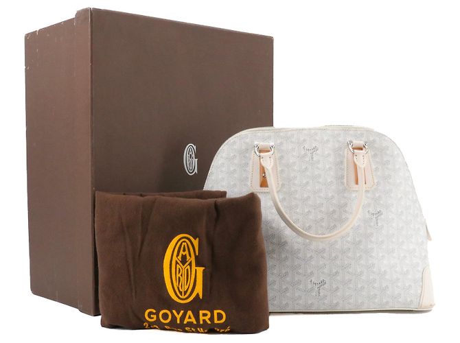 GOYARD - Borsa Goyard Vendôme in tela monogrammata bianca Bianco - vista 11