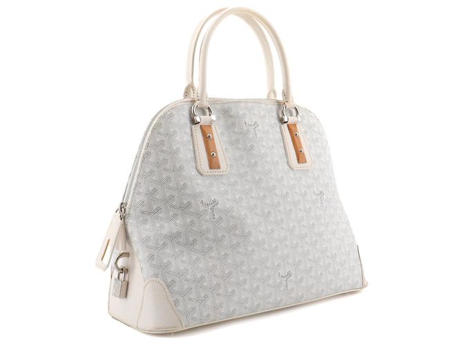 GOYARD - Borsa Goyard Vendôme in tela monogrammata bianca Bianco - vista 2