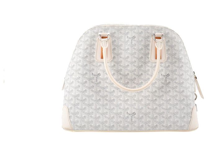 GOYARD - Borsa Goyard Vendôme in tela monogrammata bianca Bianco - vista 3
