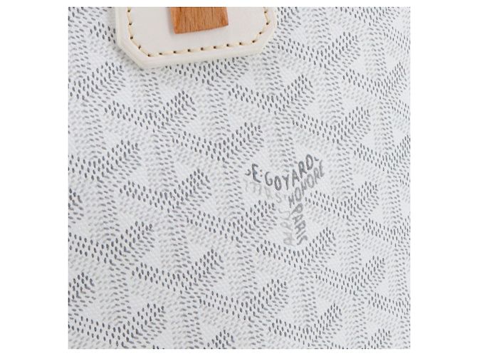 GOYARD - Borsa Goyard Vendôme in tela monogrammata bianca Bianco - vista 7
