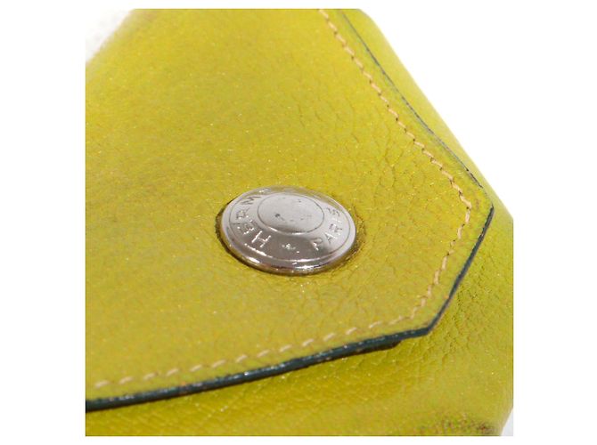 HERMÈS - Borsa Hermès in pelle grana verde - vista 5
