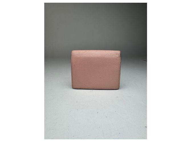 Vintage Miu Miu Leather wallet pink - view 2