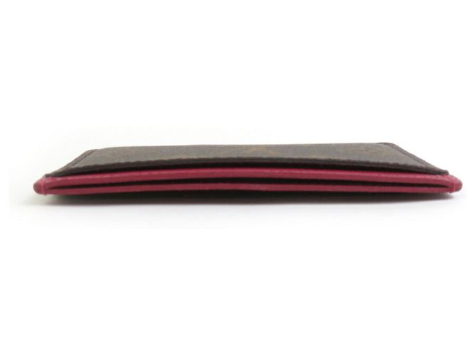 Monogramm Kartenetui Louis Vuitton Fuschia - Ansicht 4
