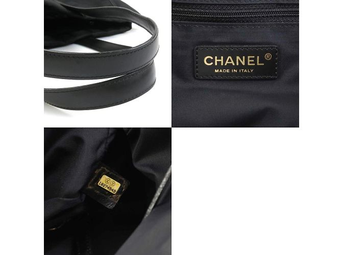 Borsa a mano Chanel New Travel Line Nero - vista 5