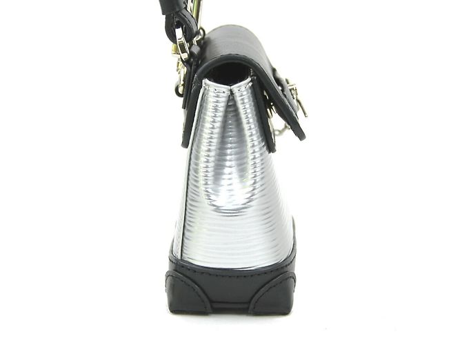 Borsa a Spalla Steamer Micro Epi Louis Vuitton Nero Argento - vista 2