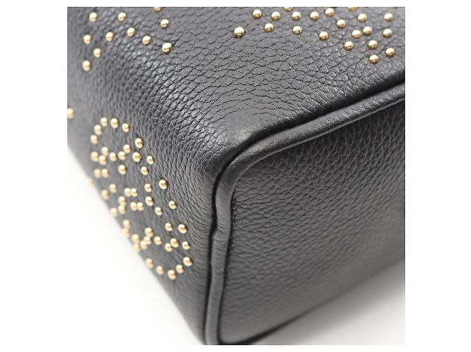 Borsa a mano Nano Speedy Studded Louis Vuitton Nero - vista 6