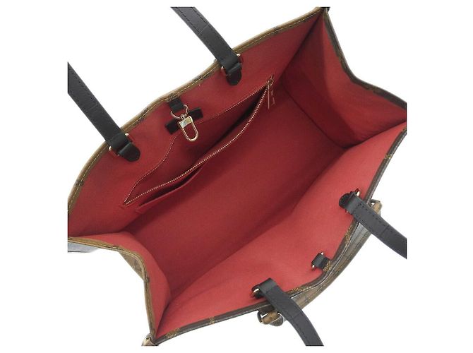 Borsa OnTheGo MM Monogramma Gigante Louis Vuitton Marrone - vista 3