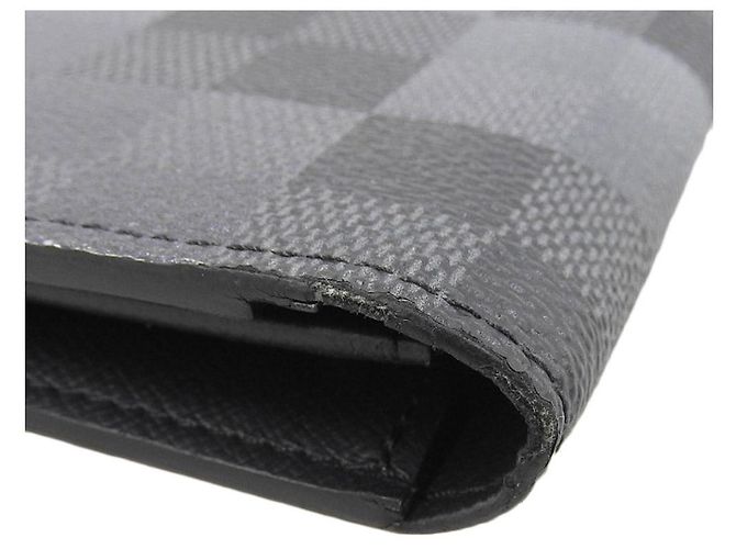 Billetera Louis Vuitton Damier Graphite N40415 Gris - vista 5