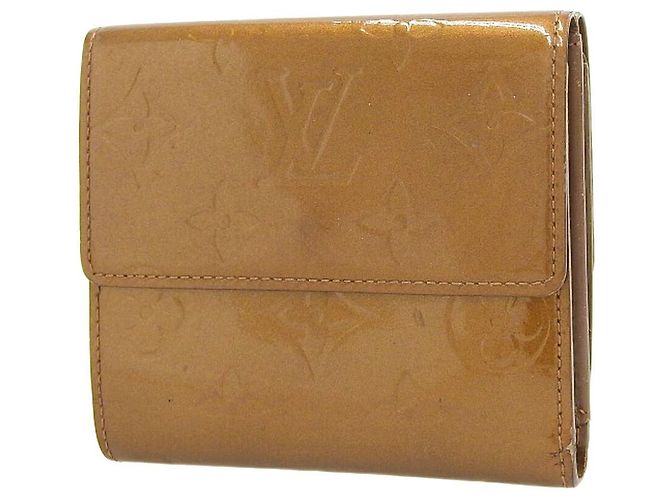 Cartera Vernis Louis Vuitton M91170 Bronce - vista 2