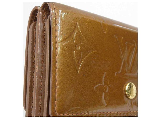 Cartera Vernis Louis Vuitton M91170 Bronce - vista 5