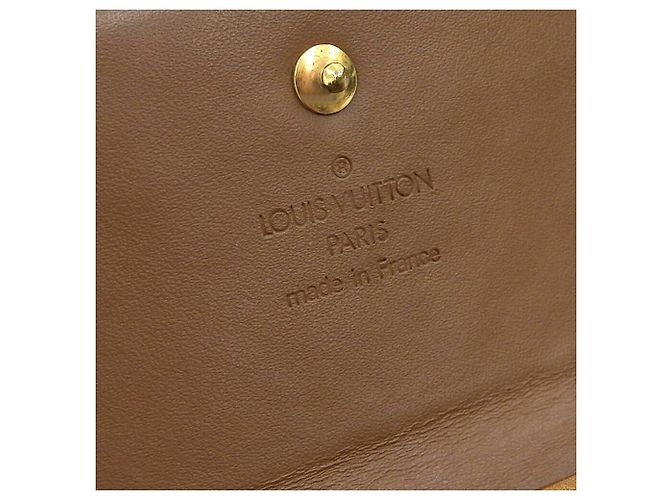 Cartera Vernis Louis Vuitton M91170 Bronce - vista 9