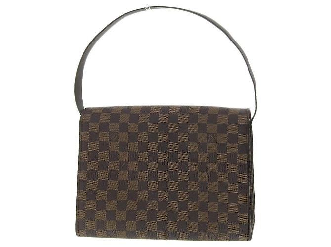 Borsa a Spalla Damier Tribeca di Louis Vuitton Bianco Damier ebene - vista 2
