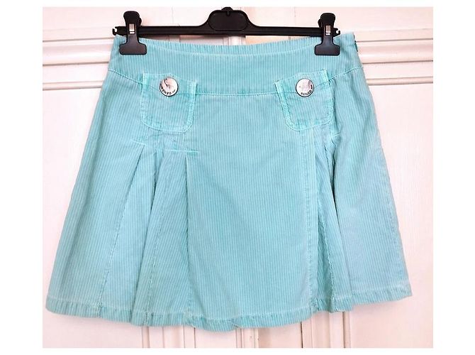 FALDA KENZO MENTA T 38 Verde claro - vista 12