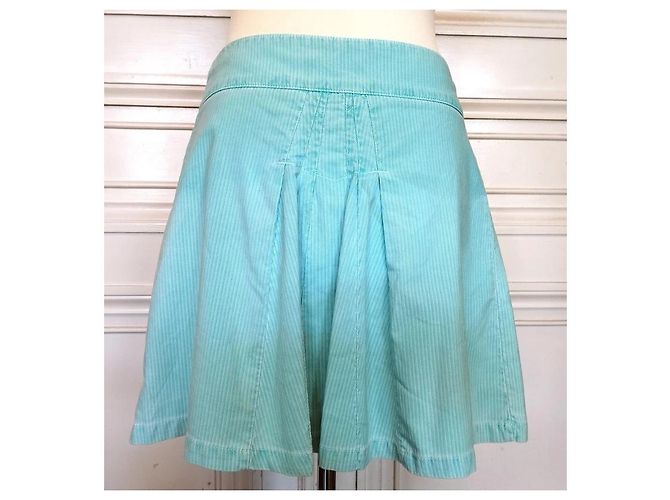 FALDA KENZO MENTA T 38 Verde claro - vista 14