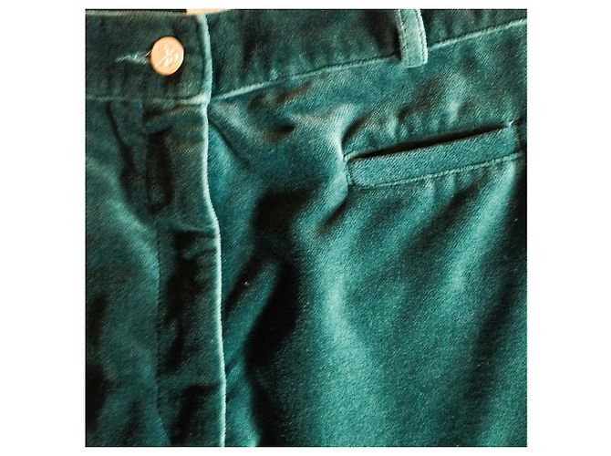 CALVIN KLEIN ROCK ROCK TRENDY PANNE VELVET SMARAGD M 28 ODER T 34 Grün - Ansicht 10