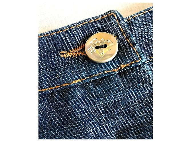 GONNA CHRISTIAN LACROIX GONNA PATCHWORK DENIM..WOOL....PIZZO T 34/36 Multicolore - vista 17