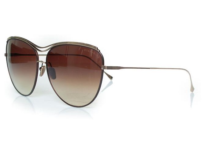 Autre Marque Dita, gafas de sol cat eye starling 21008 Castaño Dorado - vista 2