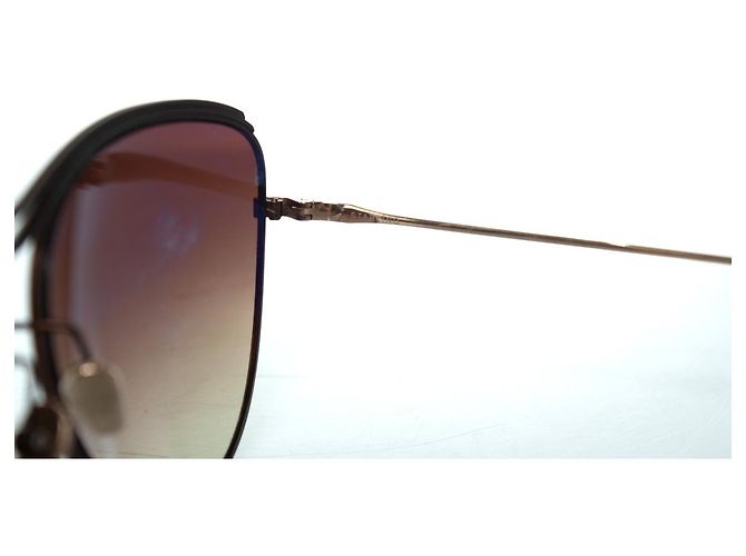 Autre Marque Dita, gafas de sol cat eye starling 21008 Castaño Dorado - vista 8