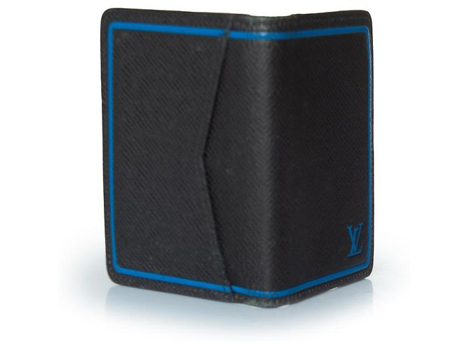Organizzatore Taiga Louis Vuitton in nero e blu - vista 2