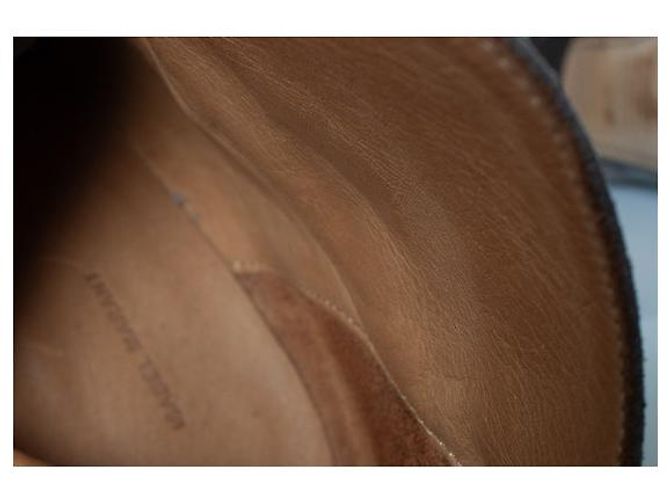 Botas de ante western en gris Isabel Marant - vista 8