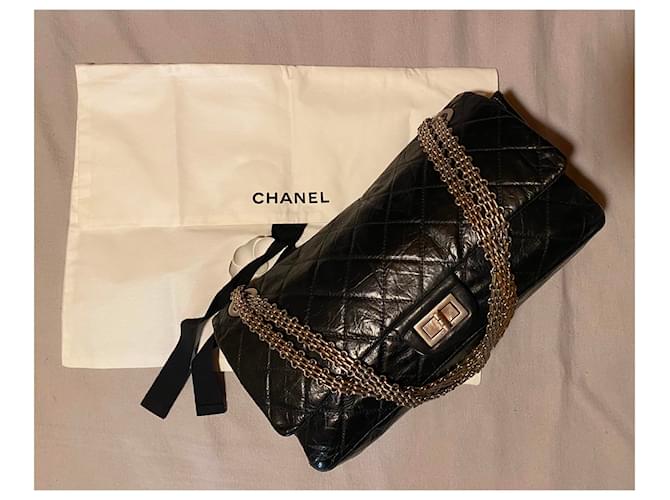 Chanel 2.55 Maxi (228) Nero - vista 18