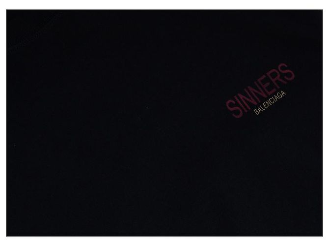 Camiseta Sinners de Balenciaga Negro - vista 5