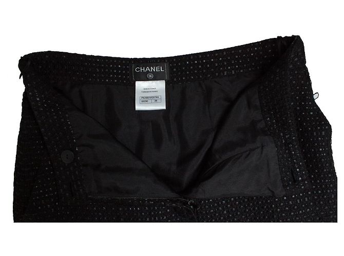Chanel, pantalón corto negro - vista 7