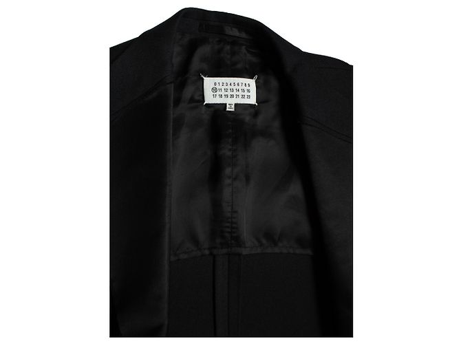 Autre Marque Maison Margiela, Schwarzer Einreiher-Blazer - Ansicht 7