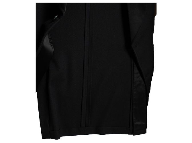 Autre Marque Maison Margiela, Schwarzer Einreiher-Blazer - Ansicht 8