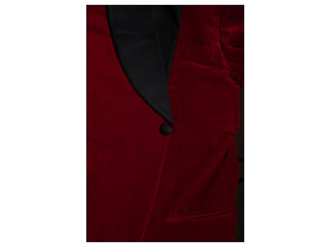 Autre Marque Kingsman, Roter Samtblazer - Ansicht 10