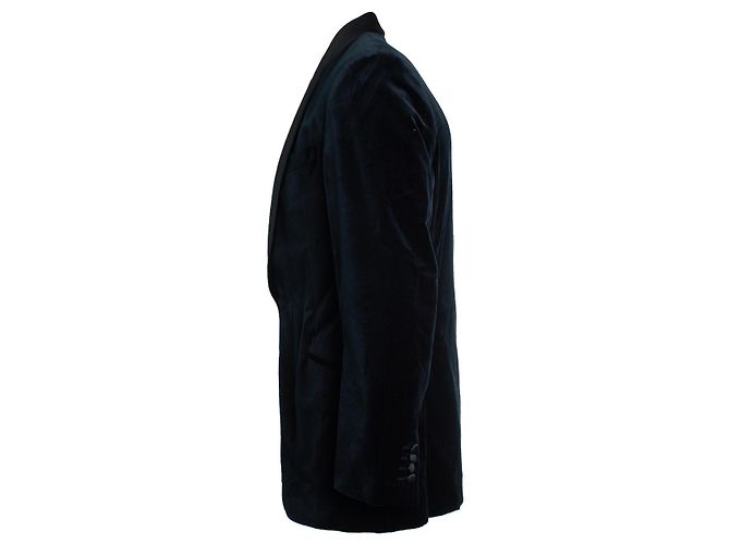 Autre Marque Richard James, Schwarze Samt-Smokingjacke - Ansicht 2