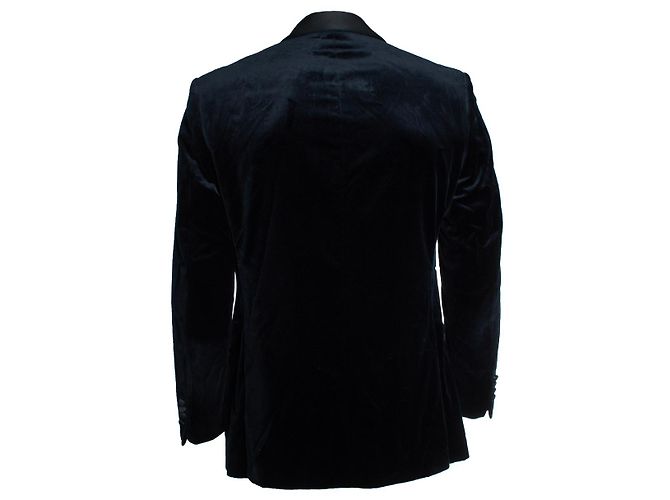 Autre Marque Richard James, Schwarze Samt-Smokingjacke - Ansicht 3