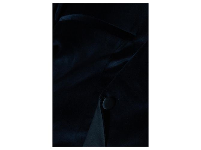 Autre Marque Richard James, Schwarze Samt-Smokingjacke - Ansicht 7