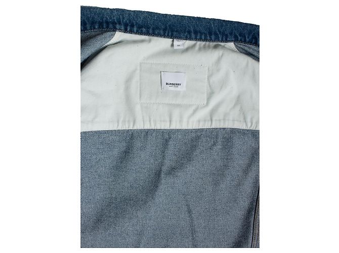 Mittelblaue Denimjacke von Burberry - Ansicht 6