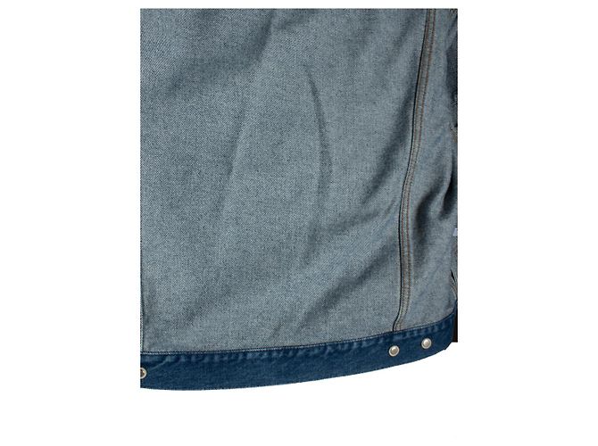 Mittelblaue Denimjacke von Burberry - Ansicht 8