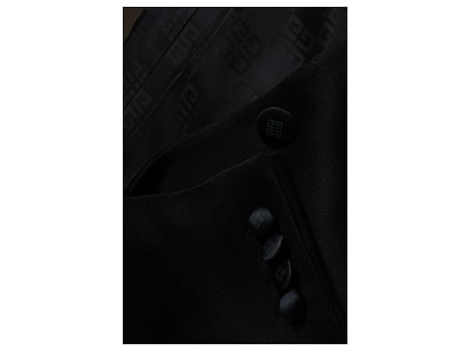Givenchy, Abrigo blazer brillante Negro - vista 10