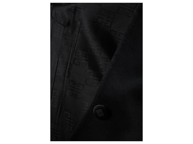 Givenchy, Abrigo blazer brillante Negro - vista 5