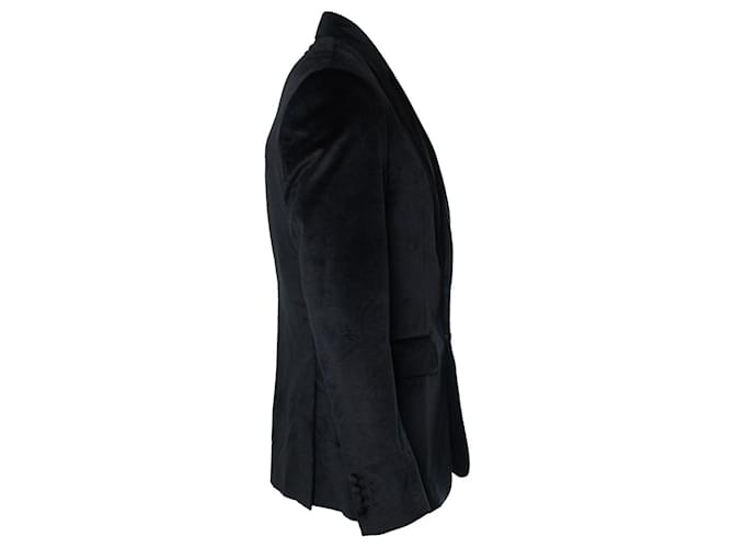 Schwarze Samt Smokingjacke Amiri - Ansicht 4