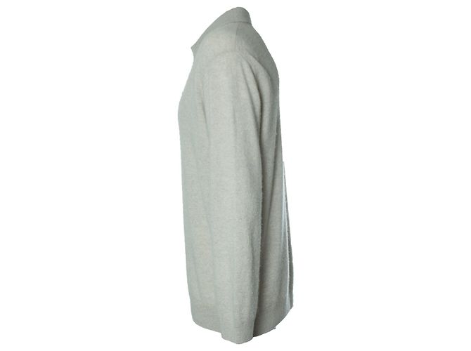 Autre Marque Le Kasha, Graues Cashmere-Polo mit langen Ärmeln - Ansicht 3