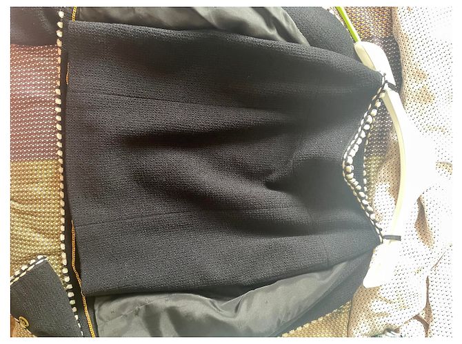 Cambon Chanel colección de pasarela de 1994 en conjunto Negro - vista 11