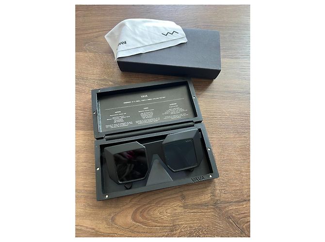 Autre Marque Gafas de sol negras VAVA Negro - vista 3