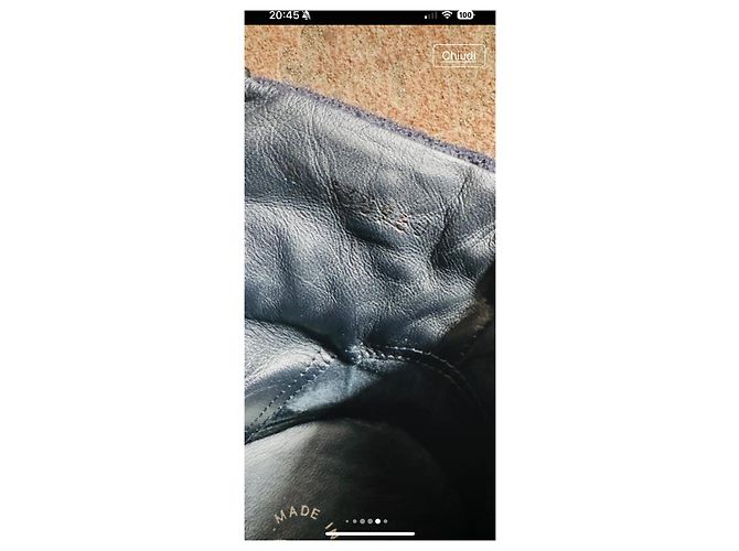 Cambon Chanel Red Calfskin Double Nero Multicolore - vista 7