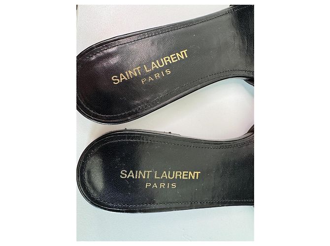 Saint Laurent Tribute Croc Flats - vista 4