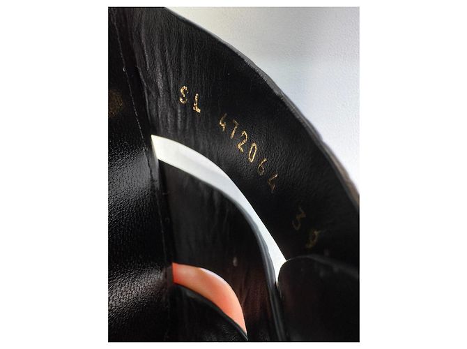 Saint Laurent Tribute Croc Flats - vista 5