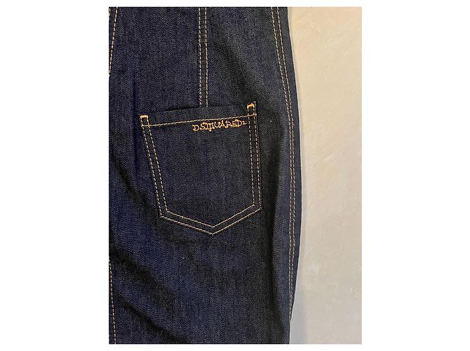 Dsquared2 Jeanskleid Blau - Ansicht 12